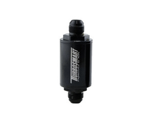FPR Billet Fuel Filter 10um AN-10 - Black