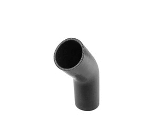 Silicon Hose 45 Elbow 2.25" BLACK