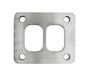Turbocharger T4 Divided Inlet Weld Flange (Mild Steel)