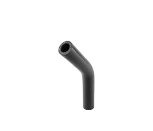 Silicon Hose 45 Elbow 0.75" BLACK
