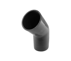 Silicon Hose 45 Elbow 3.50" BLACK