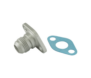 38.1mm 10AN Oil Drain Silver