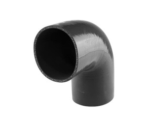Silicon Hose 90 Elbow 4.00" BLACK