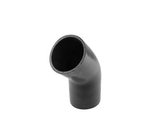 Silicon Hose 45 Elbow 3.00" BLACK
