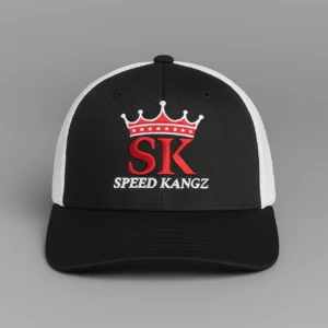 Trucker Fitted OSFA BLK/WHITE